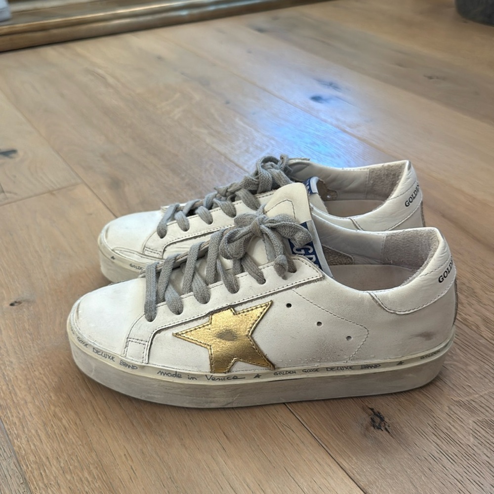 Golden goose hi star platform sneaker
